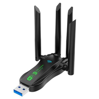 5G WiFi адаптер WiFi USB 3.0 адаптер 1300 Мбит/с беспроводная сетевая карта WiFi донгл приемник LAN Ethernet адаптер для ПК ноутбука