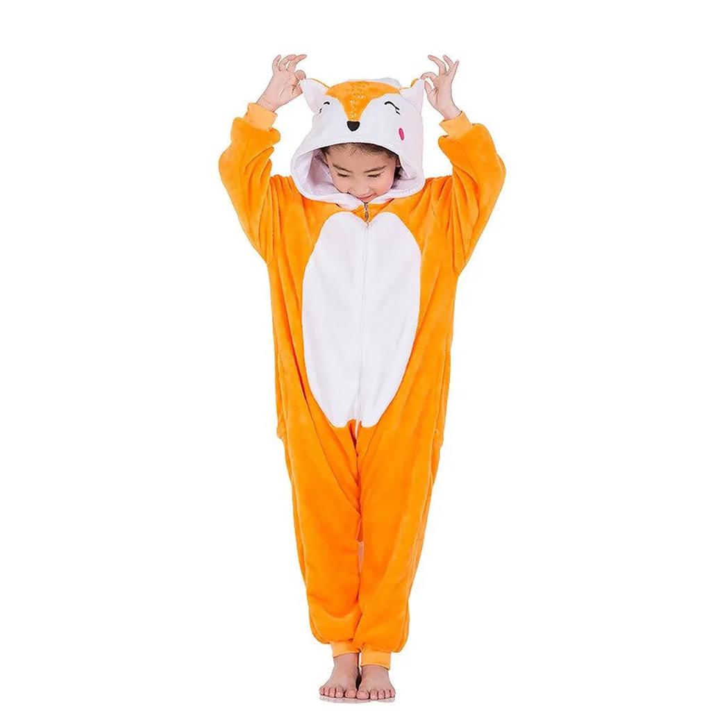 Kigurumi Onesie Kids Unicorn Pajamas For Children Animal Cartoon Sleepers Baby Costume Winter Girls Licorne Jumspuit