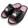Japanese Health Sandals Quilt SAHS007 [Sanrio] (Black Kuromi, 24.0 Cm)
