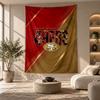 Decorative Tapestry,San Francisco 49ers Printed Wall Art, Lightweight Wall Hanging For Bedroom Background