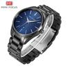 Роскошные мужские часы Mini Focus с коробкой, простые деловые водонепроницаемые кварцевые часы
