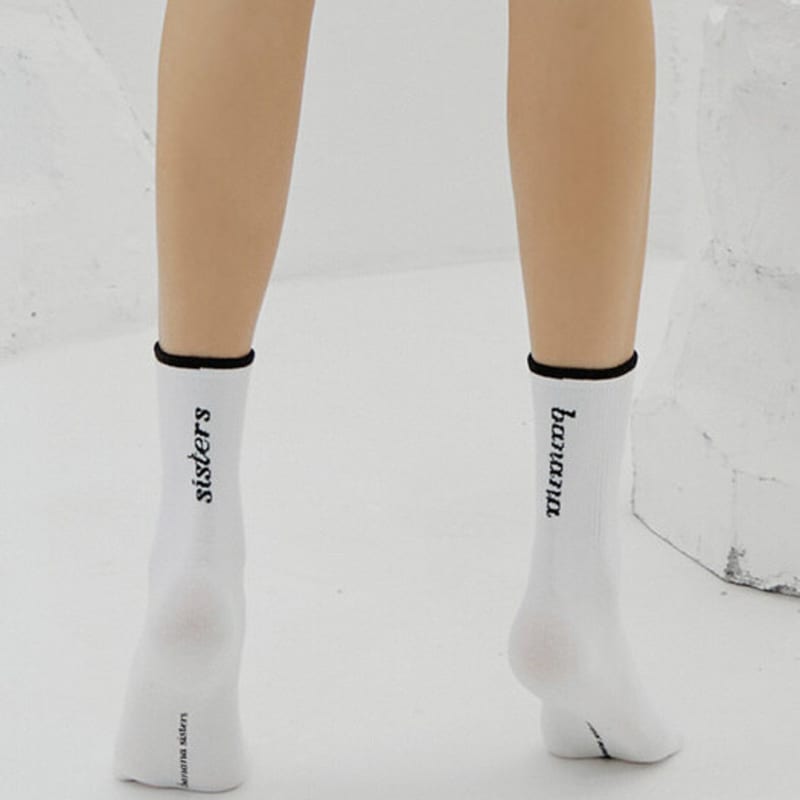 Носки с острым краем bananasisters_2 цвета