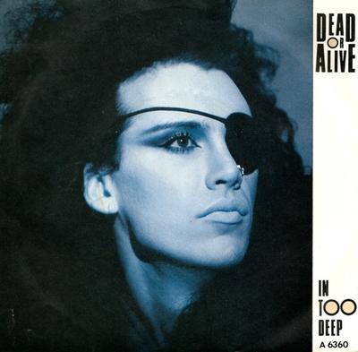 7-дюймовая пластинка DEAD OR ALIVE - In Too Deep A6360 Epic 1985 UK Танцевальная и электронная Б/У