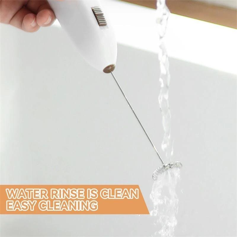 Мини-электрический блендер для вспенивания молока, беспроводной миксер для взбивания кофе, ручной миксер для взбивания яиц, миксер для взбивания капучино, кухонные инструменты для венчика