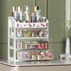 Drawer Jewelry Makeup Storage Box Large Capacity Transparent Makeup Storage Box Multi-layer Multi-functional Desktop Organizer