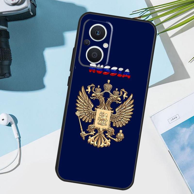 Russian Empire Coat of Arms Cover For OPPO Reno 13 F 10 11 12 14 Pro 11F 12F 14F 7 8 Lite OPPO Find X9 X8 X5 X6 Pro Case