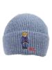 (Поло Ральф Лорен) Мужская и женская вязаная шапка из акрила, нейлона и шерсти с вышивкой Polo Bear 01080138-402 [Б/у]