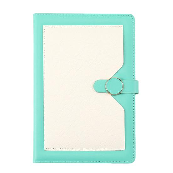 Записная книжка формата А5 из искусственной кожи для мужчин и женщин в твердом переплете с магнитной застежкой