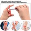 8Pcs Soft NonSlip Grip Crochet Hooks Set Plastic Crochet Hook Kit Knitting Needles Set  Hair Styling