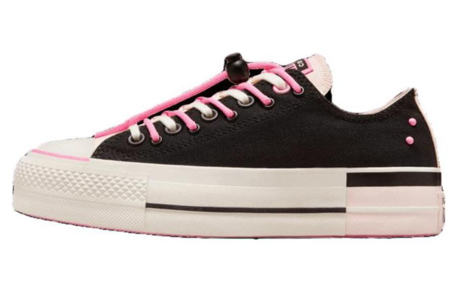 Кеды Chuck Taylor All Star Wmns Converse на платформе Lift EasyOn Низкие 'Black Fable Pink' Женские A09540C