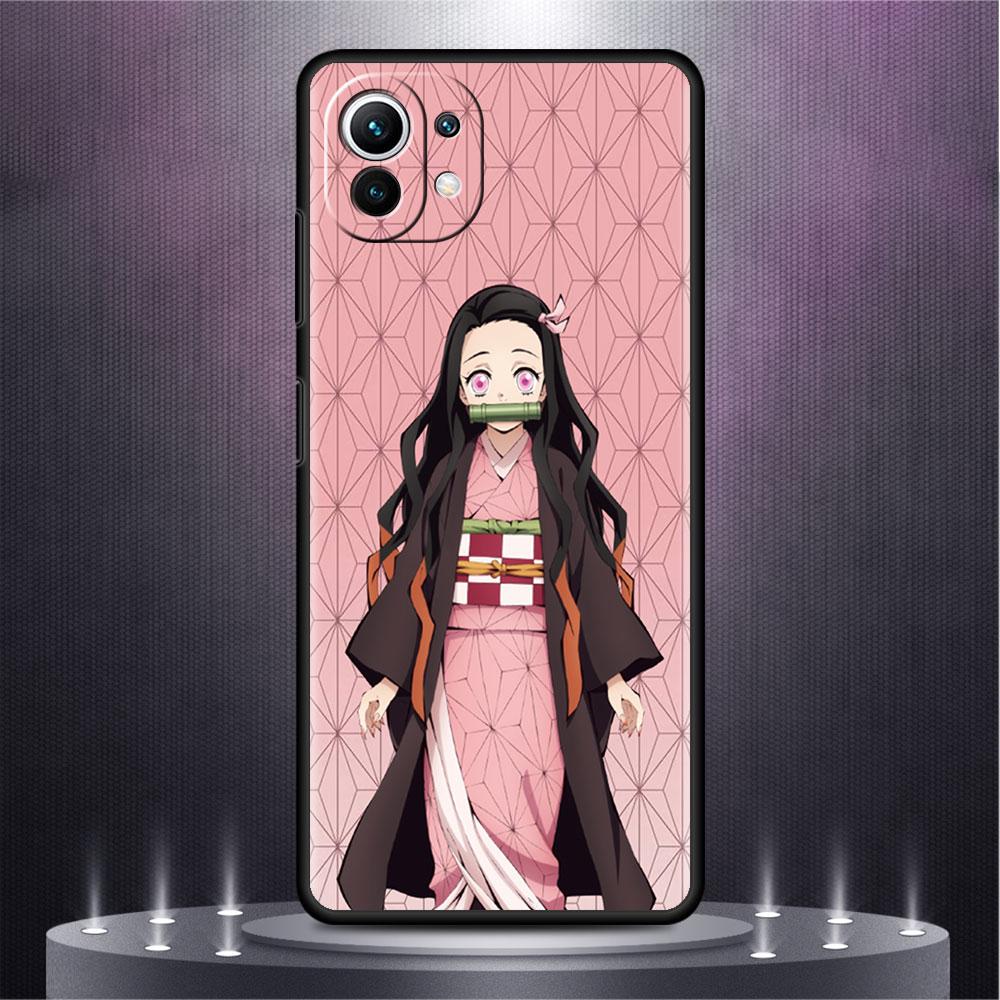 Аниме Demon Slayer милый ЛЮБИМЫЙ чехол для Xiaomi Mi Poco X3 NFC M4 M3 Pro F3 GT F1 11 Lite Note 10 11T 10T 9T мягкий чехол для телефона