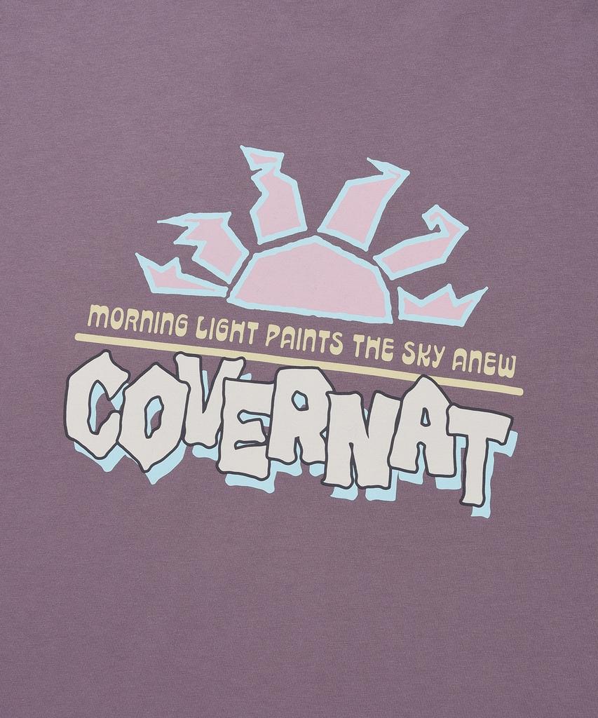 COVERNAT Rising Sun Graphic Long Sleeve Purple