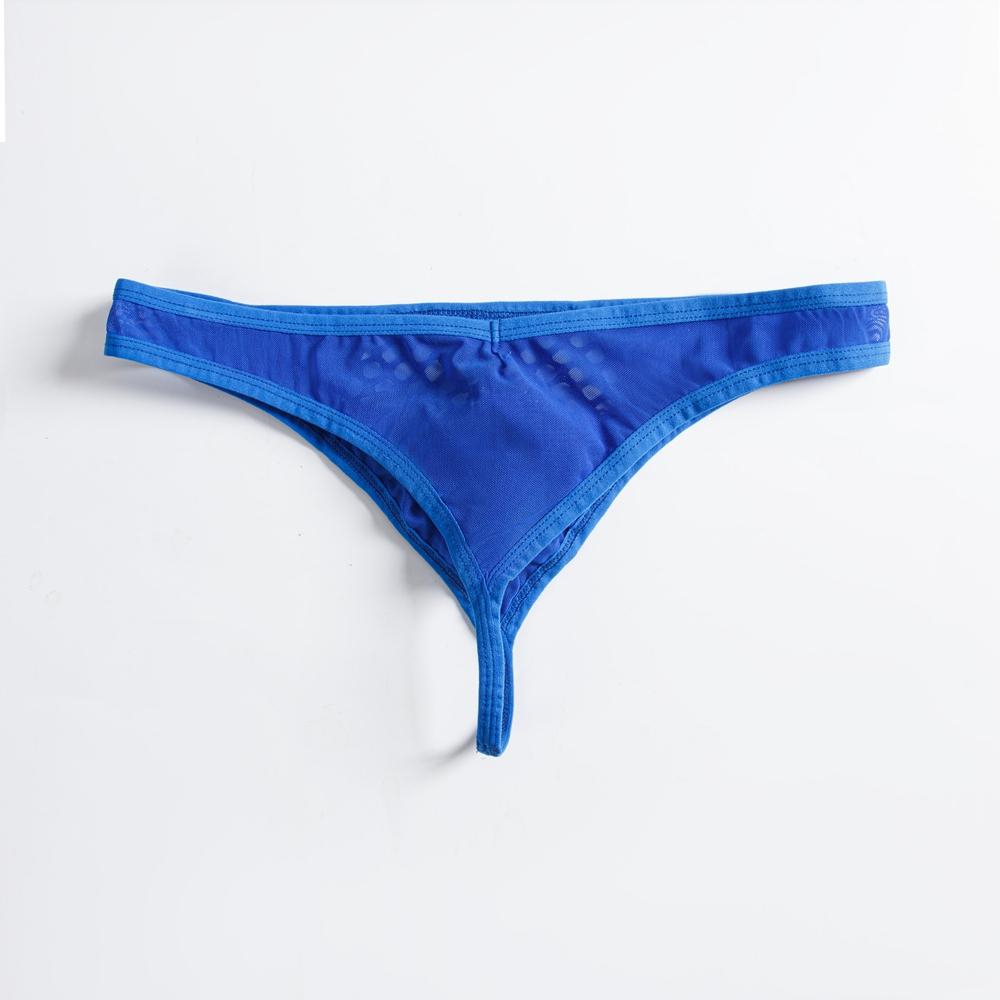 Стринги JOCKMAIL ультратонкие сетчатые трусы-бикини сексуальное мужское нижнее белье с Т-образным вырезом модные полупрозрачные трусы-стринги