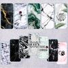 BH36 printing Marble Transparent Phone Case for Samsung Galaxy A04 A04S A14 A23 A34 A54 M23 M33 M52 M53