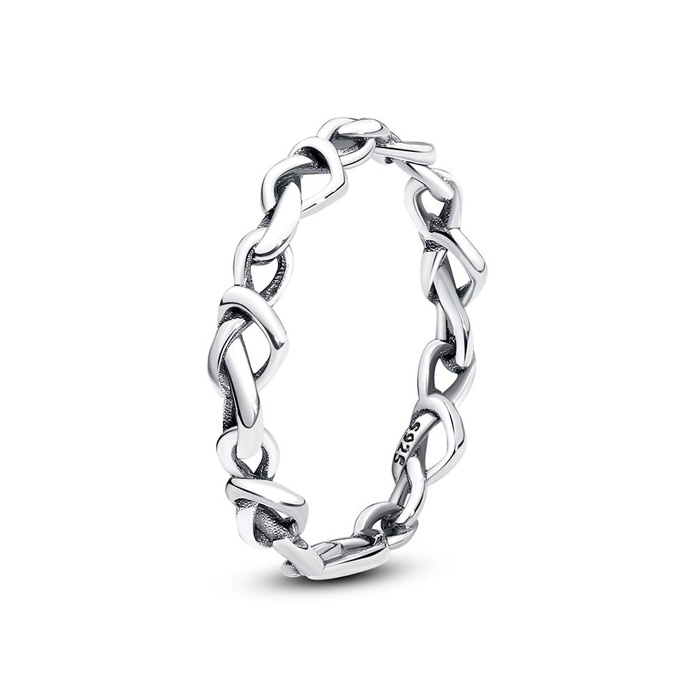 Кольца из стерлингового серебра 925 пробы для женщин, оригинальные обручальные кольца с короной, сердцем, висячей косточкой, розовое золото, кристаллы, роскошные ювелирные изделия