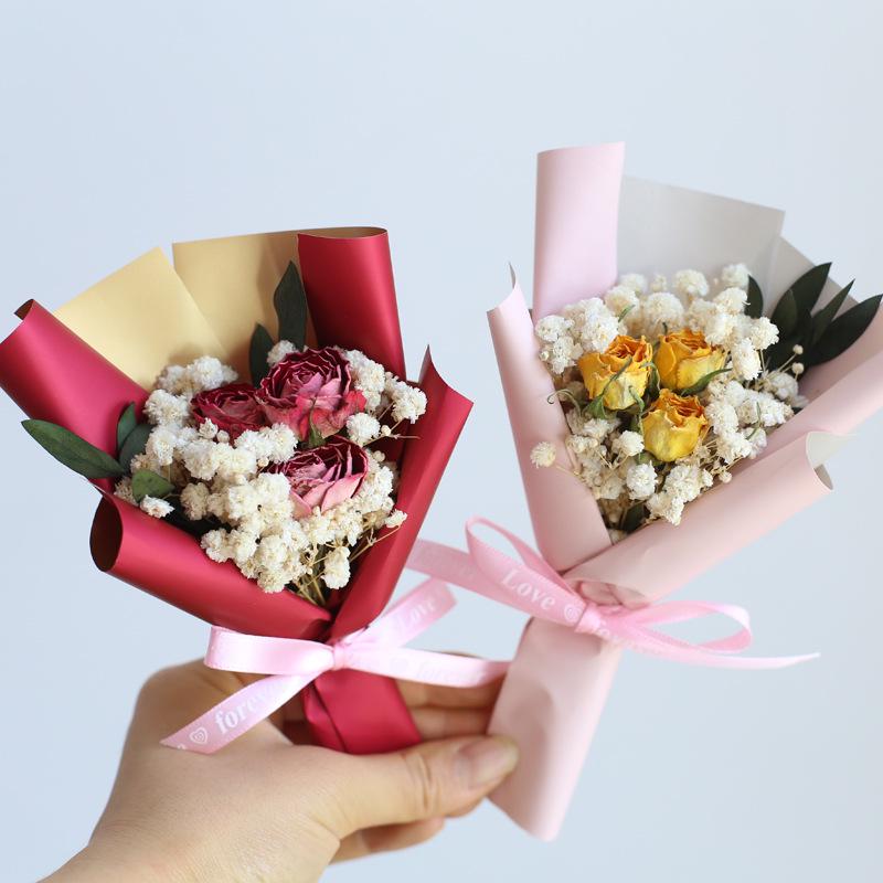 Yunnan Dried & Preserved Flowers: Baby's Breath, Roses, Sunflowers - Perfect for DIY Handmade Souvenirs & Gifts