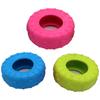Bone-Shaped Tire Dog Chew Toy TPR Wear-Resistant Bite-Resistant Teeth Cleaning for Puppies to Play Alone