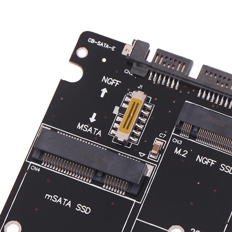 Sata 60 Гбит/с к M2 Ngff Sata SSD Msata SSD-адаптер Msata к Sata M.2 Ngff к Sata адаптер для жесткого диска