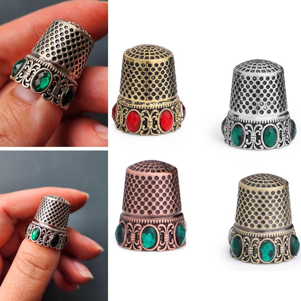 Finger Protectors Vintage Sewing Thimble Sewing Finger Protector Ring Thimble Sewing Tools