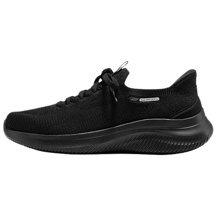 Skechers Ultra Flex 4.0 Сетчатые Удобные Прочные Дышащие Низкие Повседневные Кроссовки Мужские Черные 233203-BBK