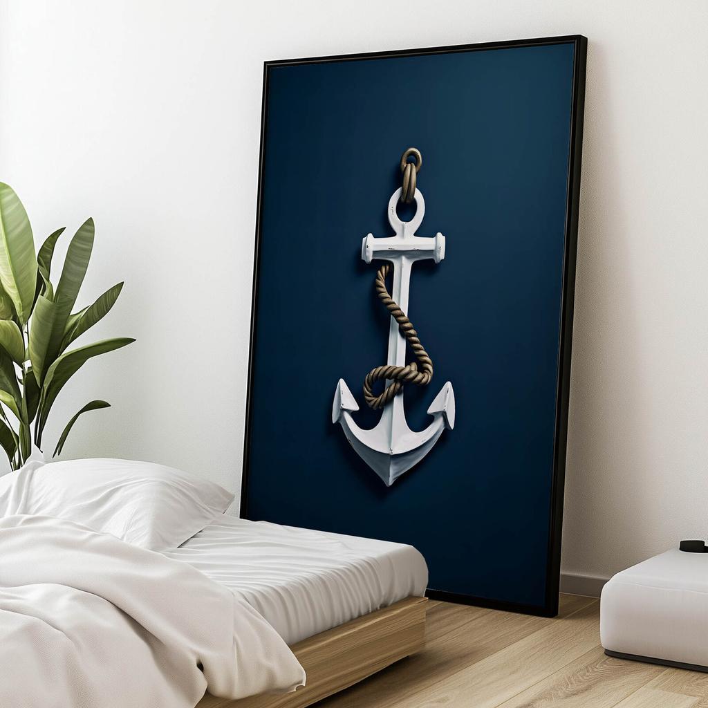 Szepot Morza Szepot Morza, 40X50 Cm, Rama Aluminiowa Czarna, Papier Matowy 230 Gsm