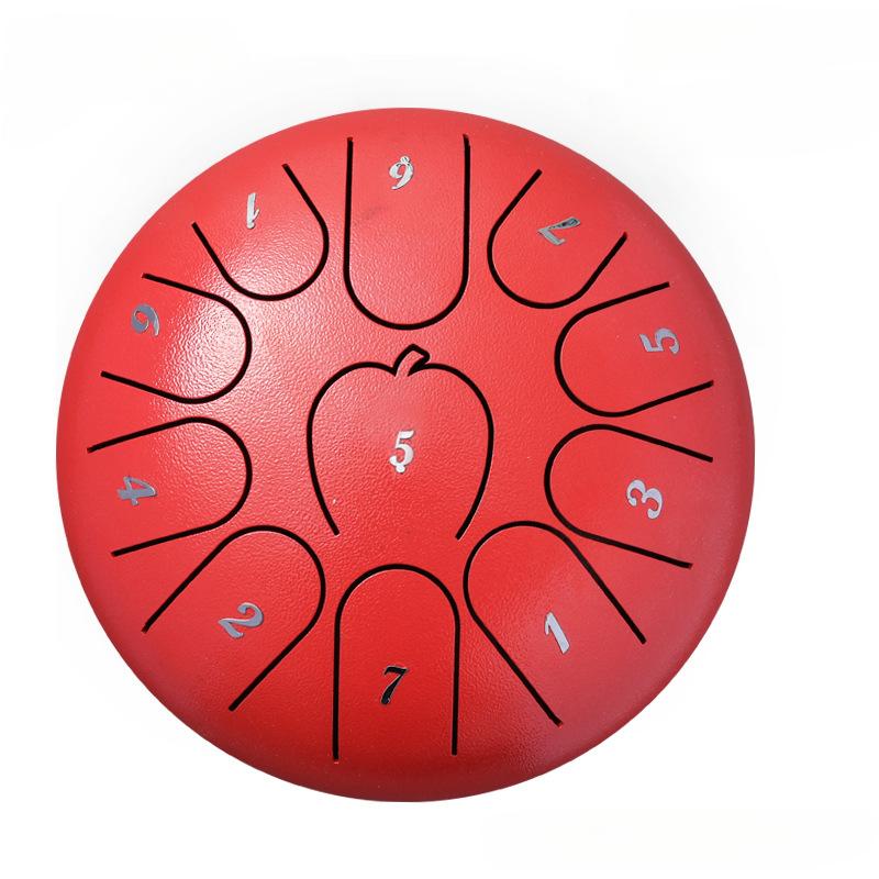 7 Inch Tongue Drum Sound Therapy Small Tongue Drums Professional Child Percussion Music Instrument Accessories Yoga Meditation Instruments Portable