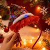 Christmas Christmas Antlers Headband Glitter Glowing Christmas Hairband Christmas Headband Girl