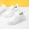 Мальчиковые спортивные туфли Детская обувь Весна и Осень новые кожаные водонепроницаемые маленькие белые туфли Повседневные папины кроссовки для детей среднего и старшего возраста