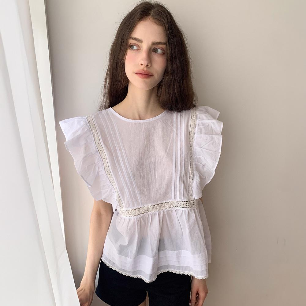 Блузка Lilisu Rose / Белая