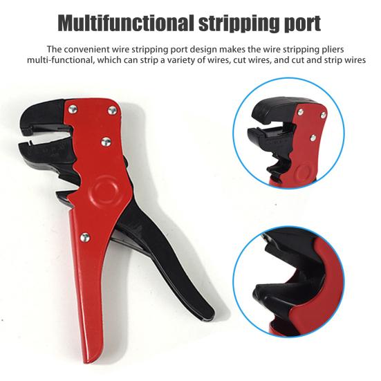 Автоматический инструмент для зачистки проводов с нескользящей ручкой, эргономичным дизайном, встроенной пружиной