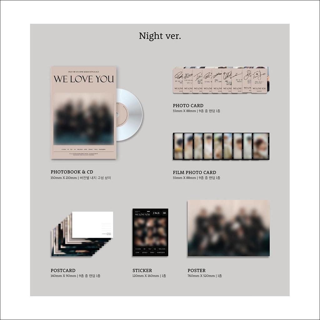 DKB - WE LOVE YOU The 6th Mini Album Repackage