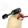 12 AWG SAE Разъем питания Универсальный Боковой Порт SAE Быстрое Соединение Солнечная Панель SAE Кабель 2-контактный Крепление для Солнечной Панели