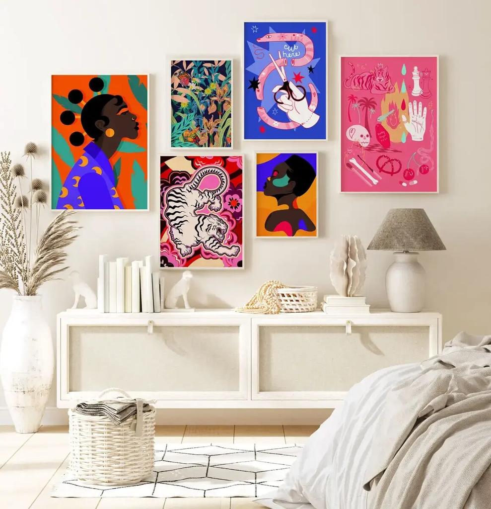 Празднуйте Женщины Художники Галерея Плакат Настенный Декор Искусство Феминистская Холст Картина Картина Для Гостиной Украшения Дома Без Рамки