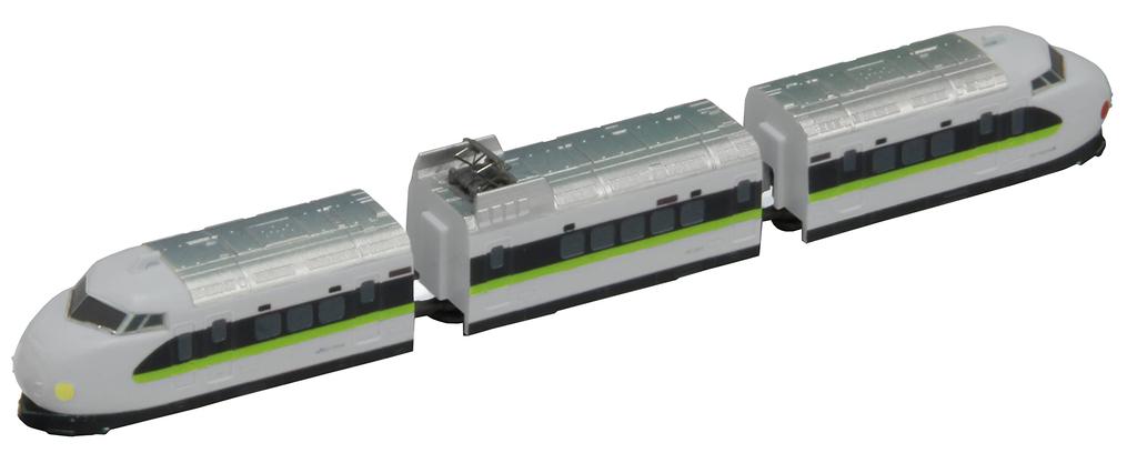 Rokuhan Z Gauge Z Shorty 0 Series Shinkansen Fresh Green Railway Модель поезда ST011-3