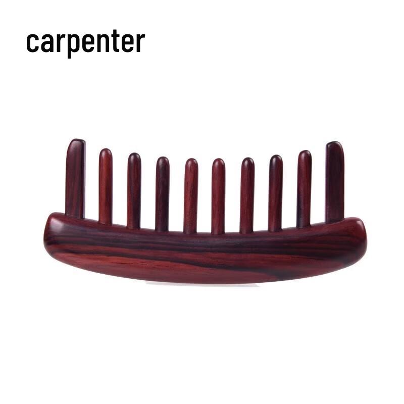 Tan Mujiang Natural Rosewood Massage Comb