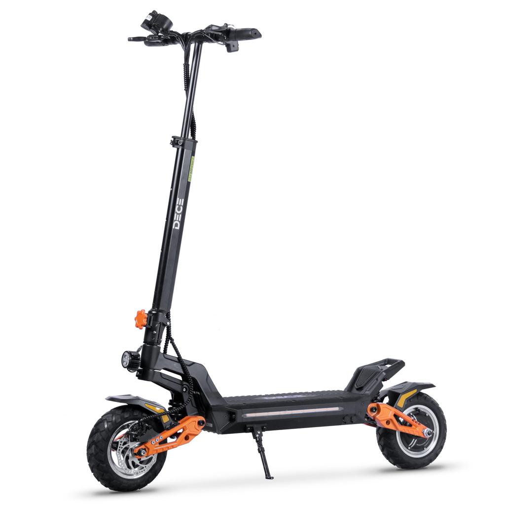 DECE DES20 48V Adult Urban Commuting Folding Electric Scooter 1200W Motor 48V13A Battery 10 Inch Off-Road Tires OutDoor EScooter
