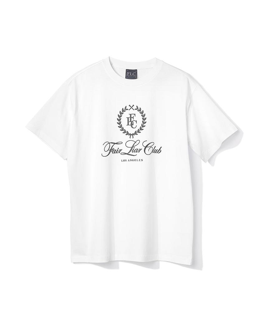 FAIRLIAR CLUB Flc Оверсайз La Футболки_Белый