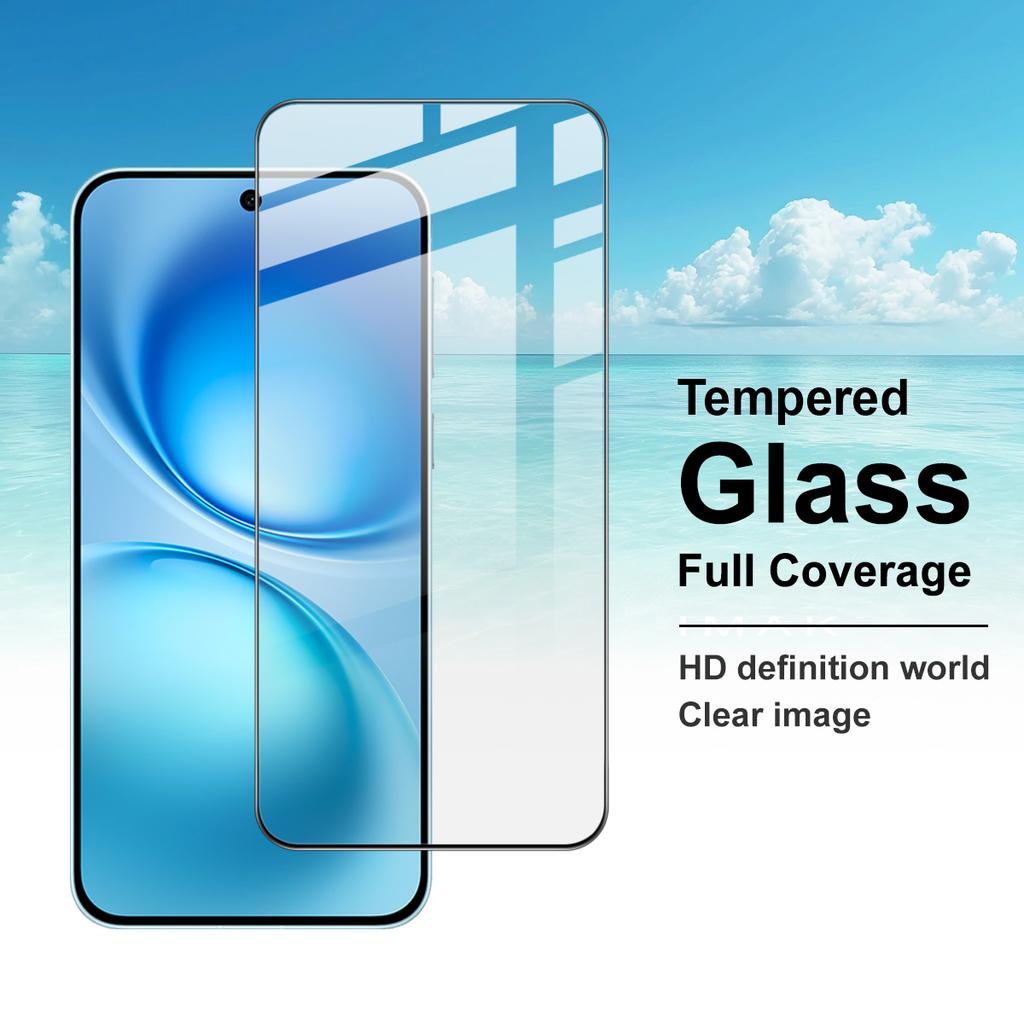 Для Vivo X200 FE 5G Стекло IMAK Полное покрытие Закаленная стеклянная пленка Серия Pro+