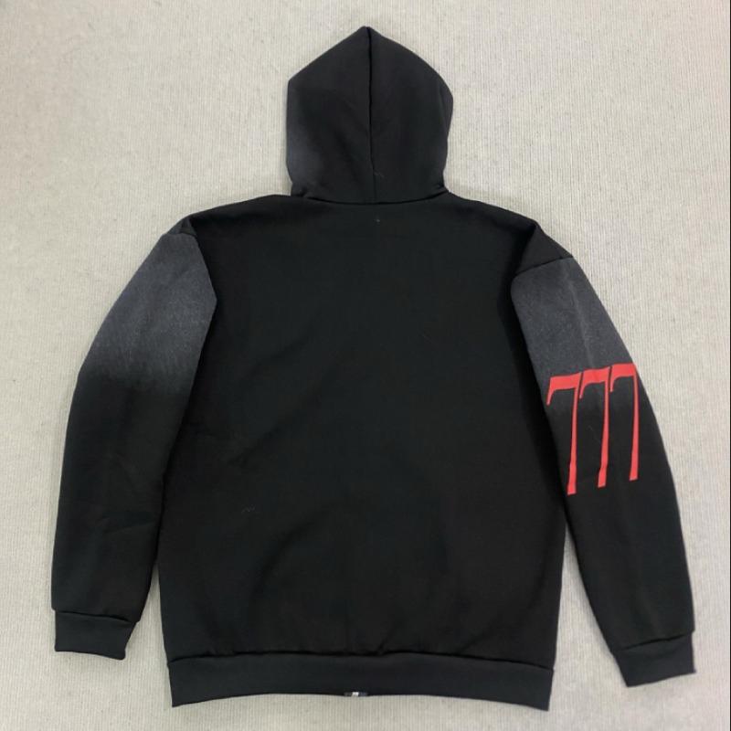 Европейский и американский уличный тренд Y2K персонализированная принтованная толстовка с длинным рукавом на молнии