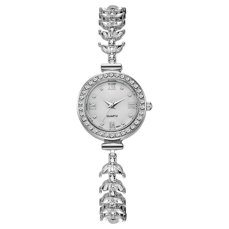 Ladies Quartz Watch With Diamond Embellishments For Fashion Accessories