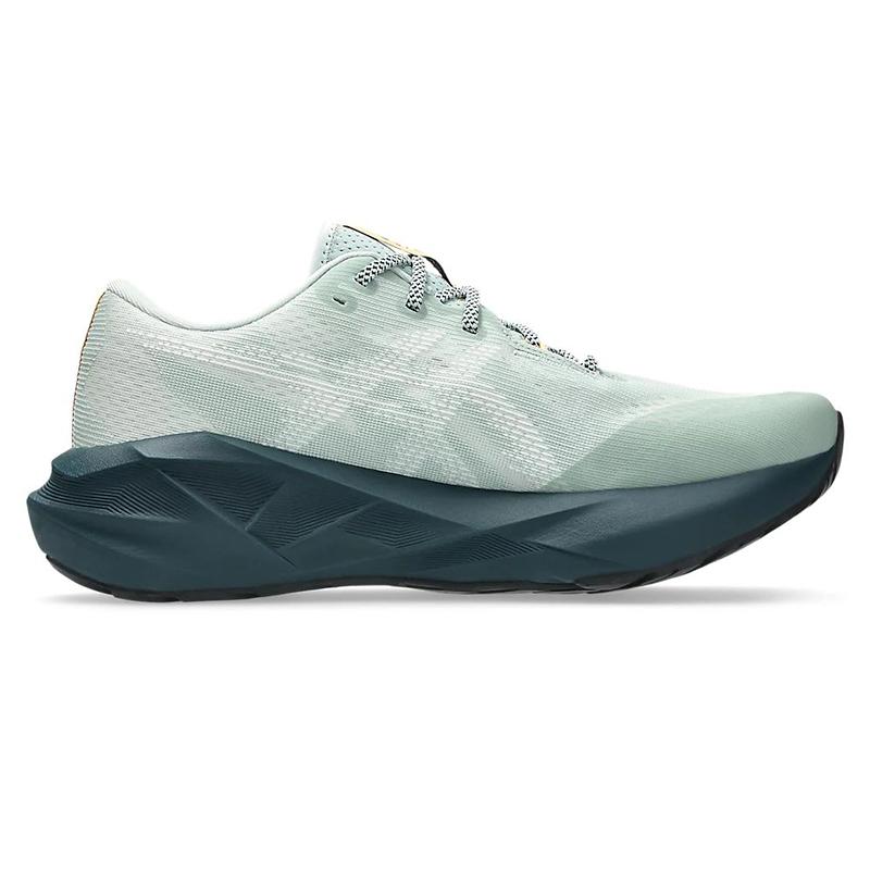 Asics Novablast 5 Comfortable Versatile Durable Breathable Low-Top Running Shoes Men Sneakers Brown Green 1011C138-300