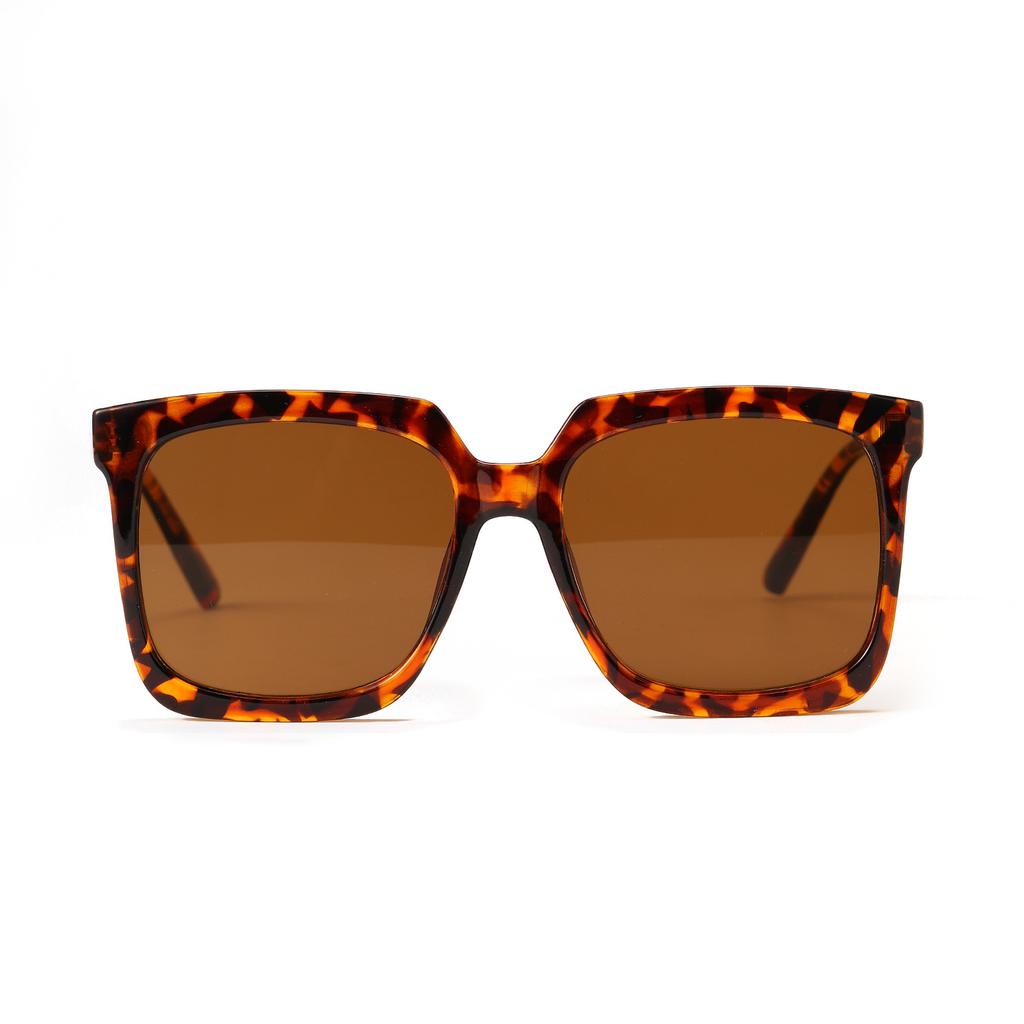 Очки 3555 квадратные большие оправы черепаховые солнцезащитные очки бежевые женские, солнцезащитные очки мужские