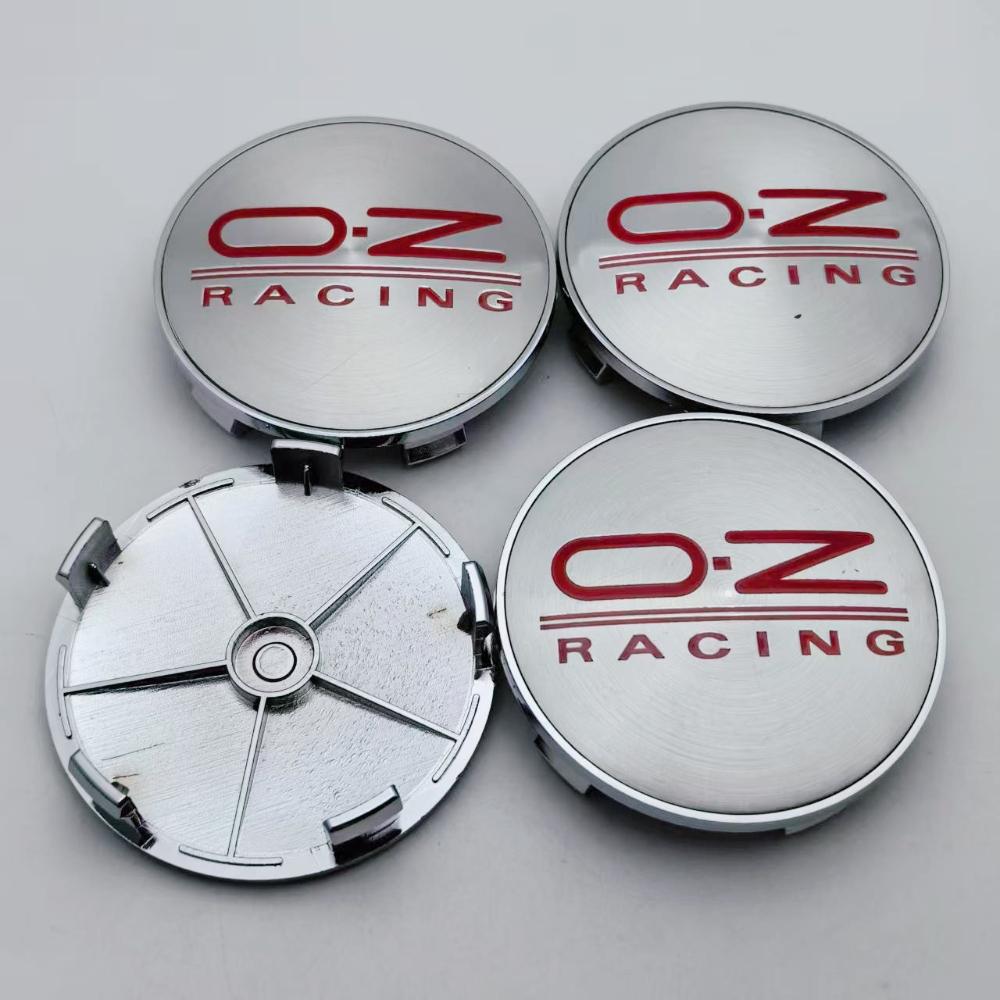 4 шт. Логотип OZ Racing Эмблема Колпачки на центр колес автомобиля 68 мм Зажимы 63 мм Колеса Колпачок ступицы Значок O.Z Колпачки дисков Пылезащитный чехол Автомобильные аксессуары