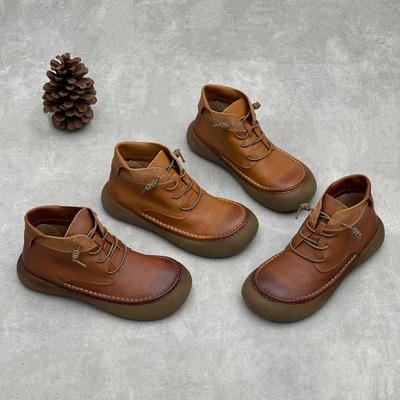 Новая повседневная женская обувь на короткой подошве универсальна и имеет широкий носок для воздухопроницаемости.