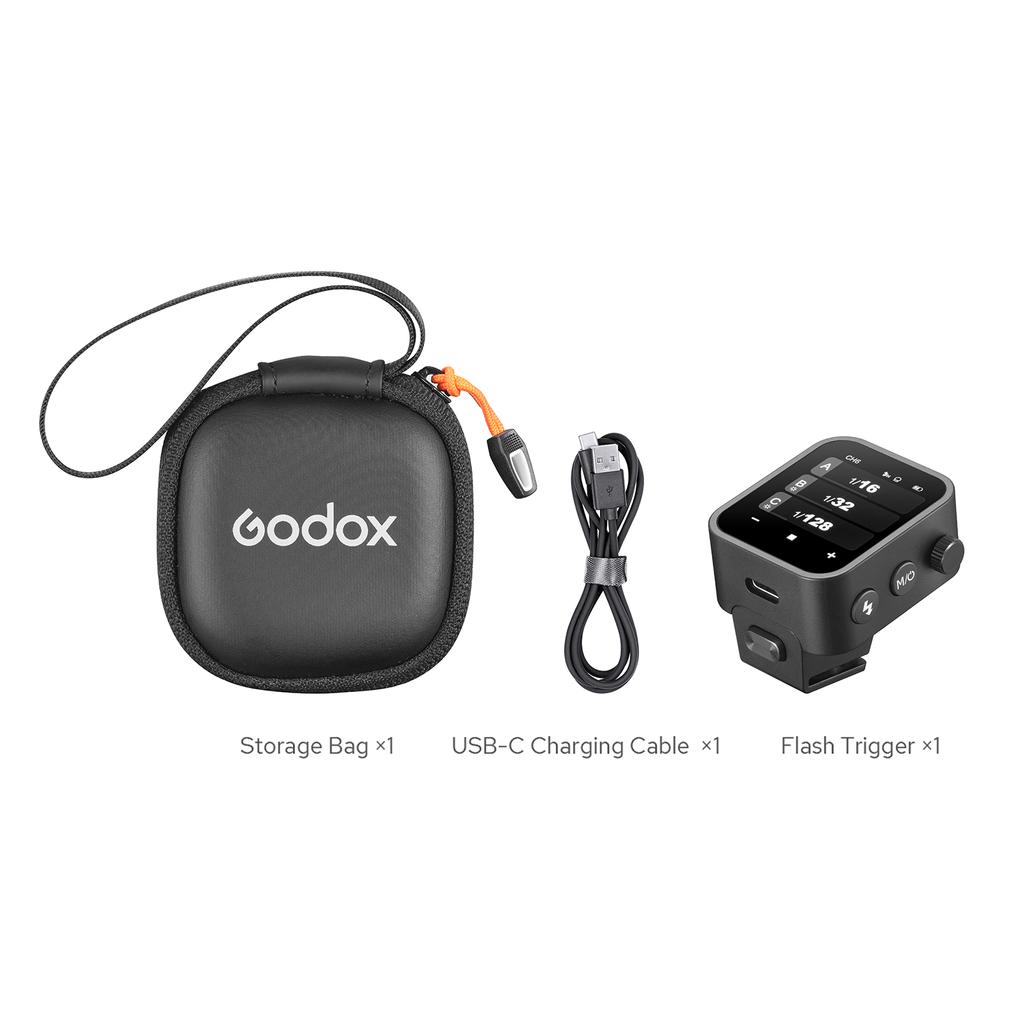 GODOX X3S 2.4G Wireless Flash Trigger Transmitter TTL Autoflash with Large OLED Touchscreen