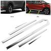 Body Side Door Moulding Trim Cover Stainless Steel Sticker Protector Fit for  CRV 17‑20 Car Styling Body Side Sill