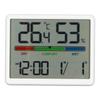 LED Desk Clock with with Temperature and Humidity Display 240mAh 1224H Digital Alarm Clock with