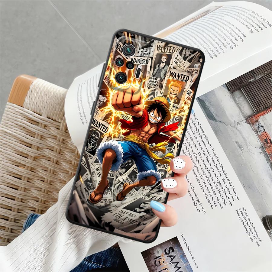 Чехол для Xiaomi Redmi Note 10 9 8 Pro 12S 11 13 12 Pro Plus 10S 9s 11S Funda Чехол для телефона One Piece Луффи