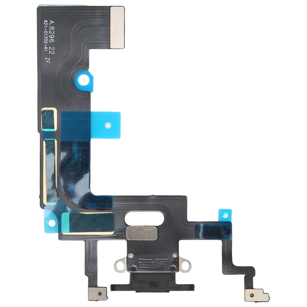 Разъем для передачи данных в порту зарядки, гибкий кабель, сменный гибкий кабель для порта зарядки для iPhone XR, черный