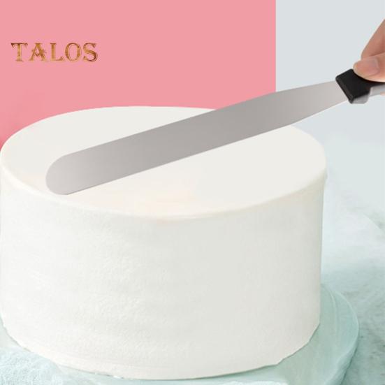 Лопатка для крема. Легко чистящаяся лопатка для торта из нержавеющей стали с эргономичной ручкой для домашней кухни.